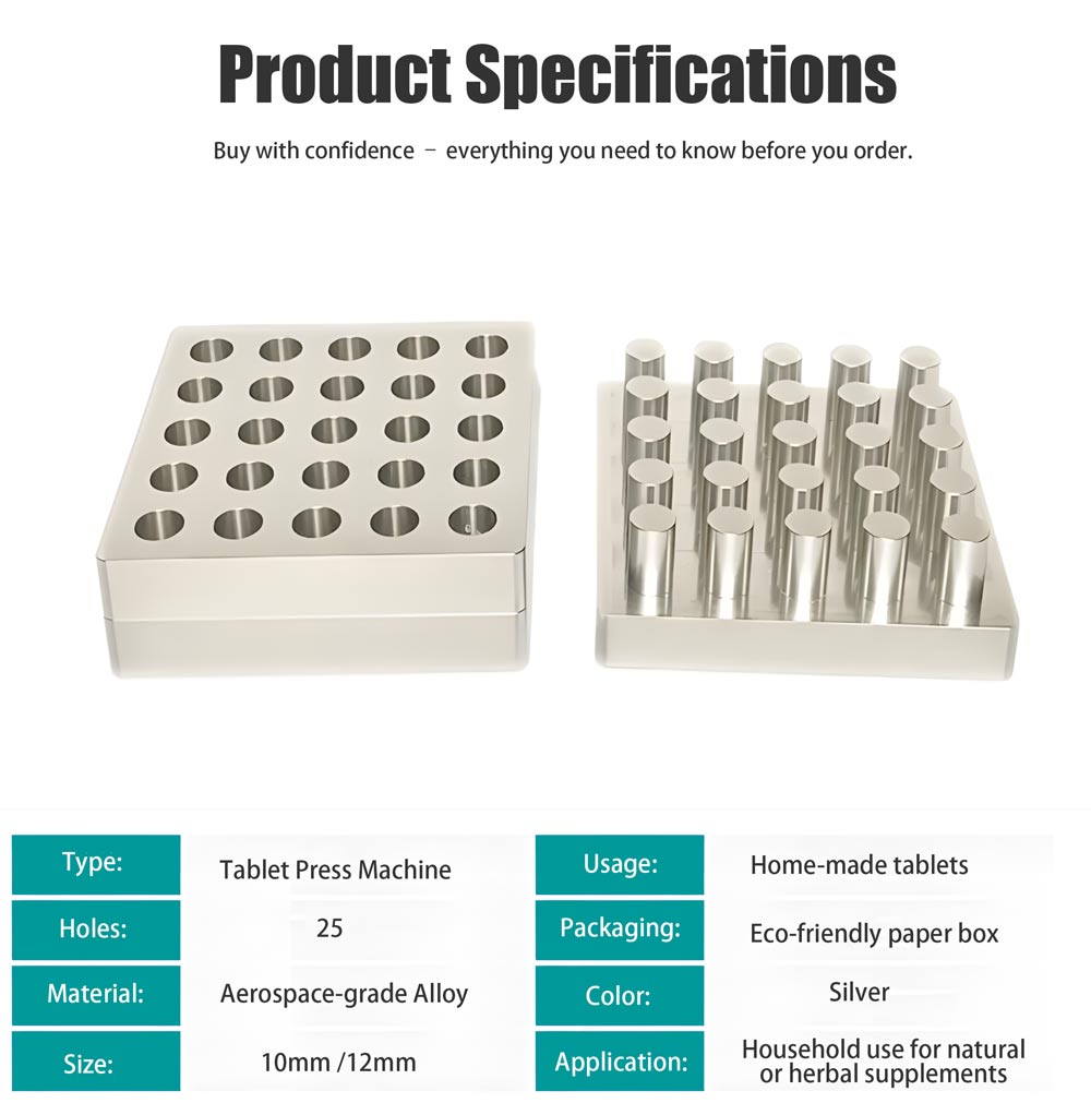 manual tablet press