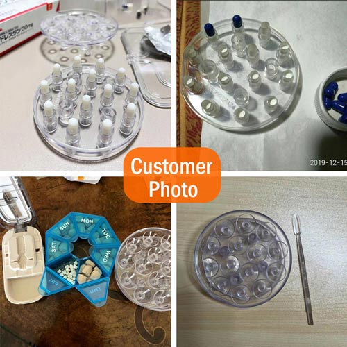 14‑Hole Capsule Filling Tray (Size 3-4-5)