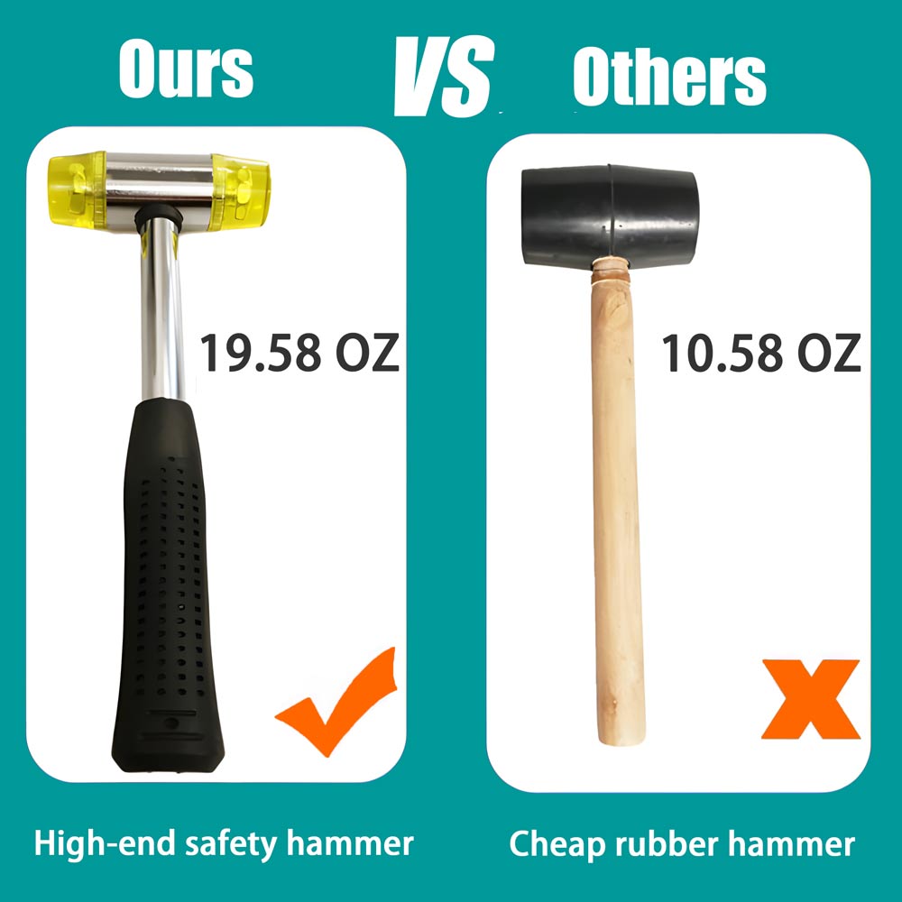 Manual Powder Press Tool Set hammer