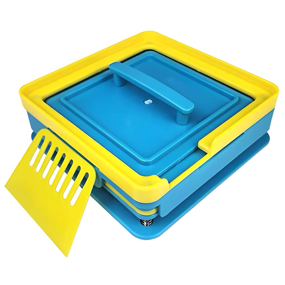 100‑Hole Capsule Filling Tray (Size 000/00/0/1/2/3/4/5)