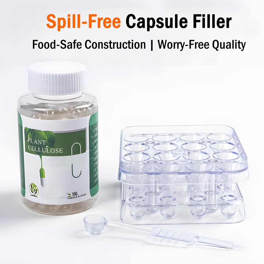 16‑Hole Capsule Filling Tray (Size 0)
