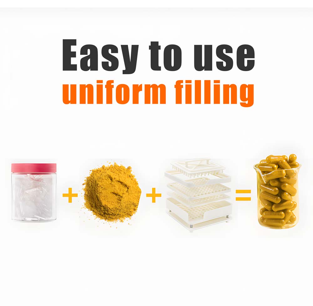 Pill Capsule Filling Tray