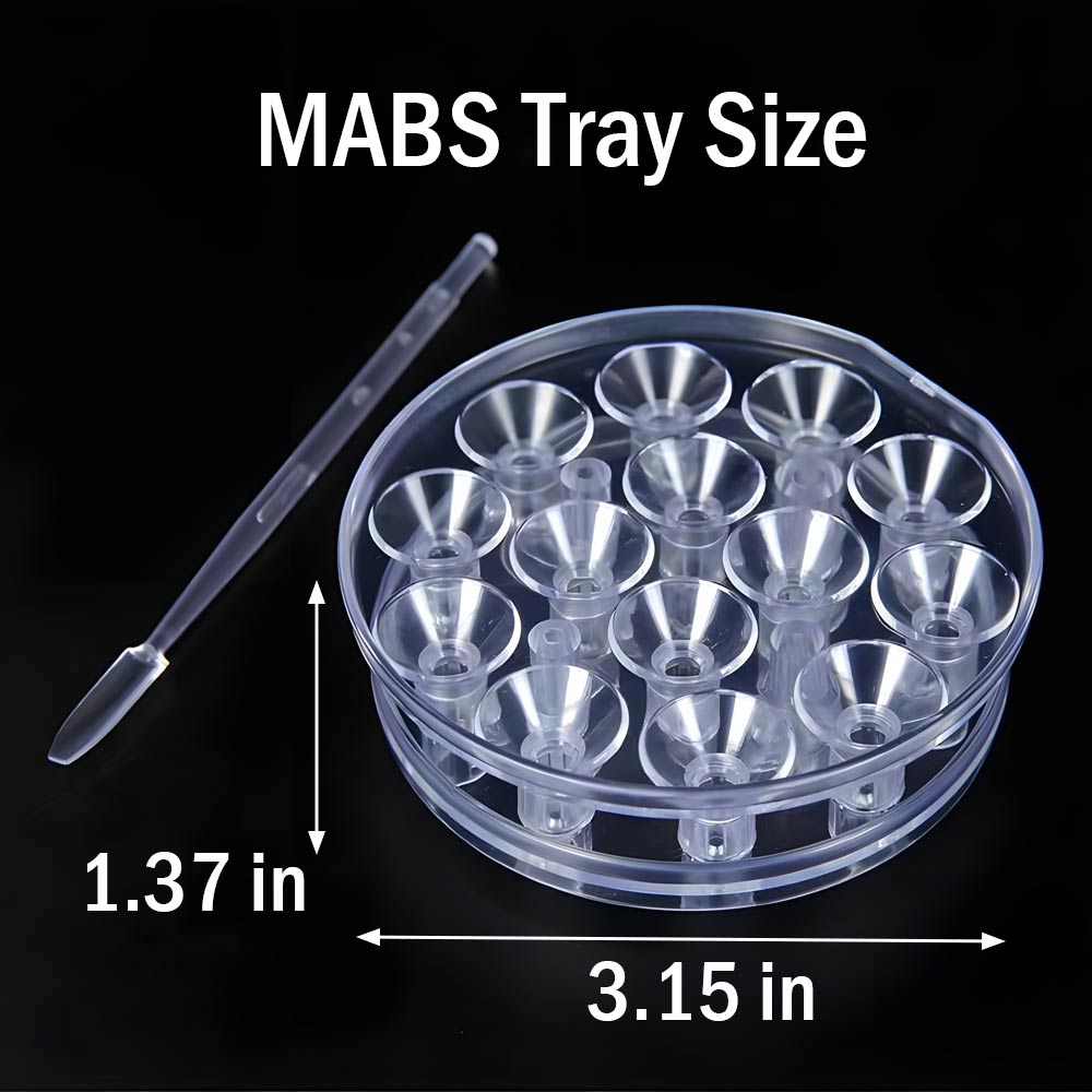 14‑Hole Capsule Filling Tray (Size 3-4-5)