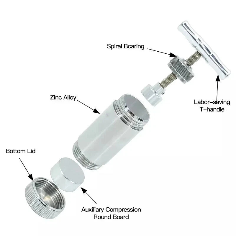 stainless steel pill crusher