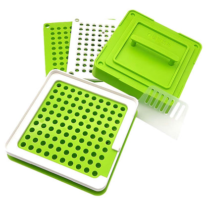 grass green 100 hole capsule fill machine