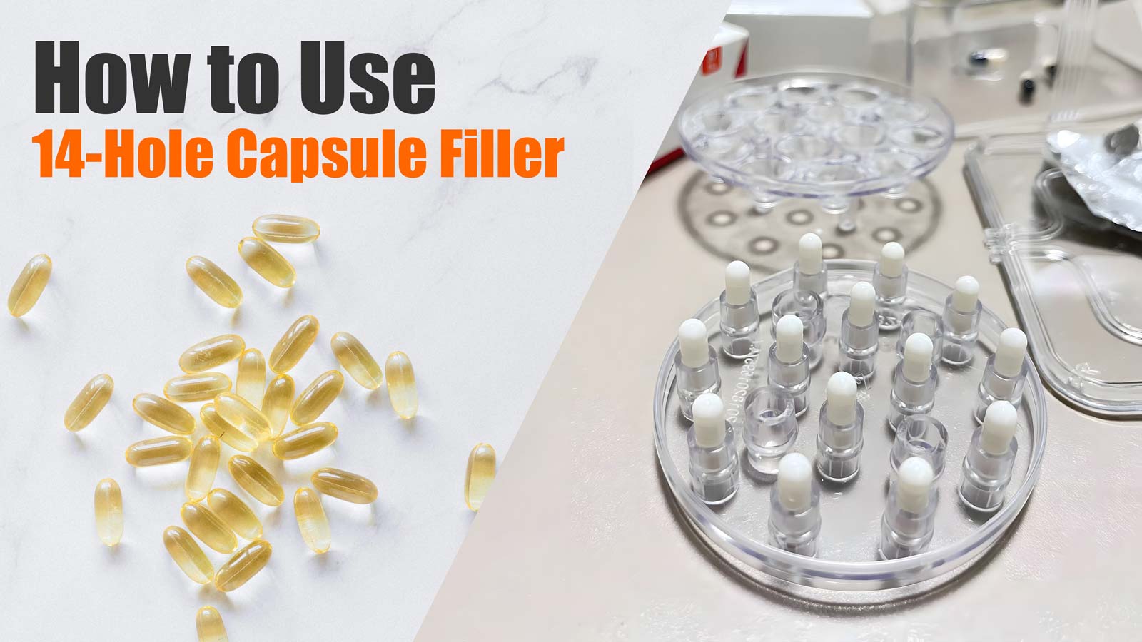 Load video: How to Fill Empty Capsules ?