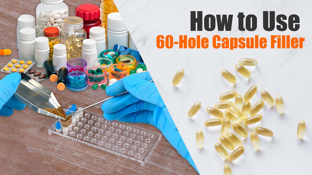 Load video: How-to-Use-60_Hole-Capsule-Filler_machine
