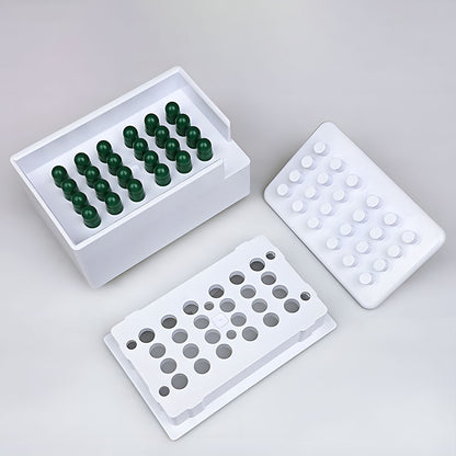 Fill 24 capsules at once with manual capsule machine