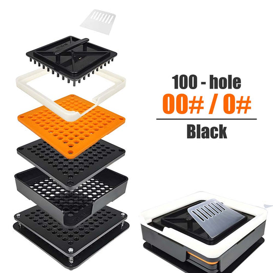 100 hole capsule filler machine size 00-0