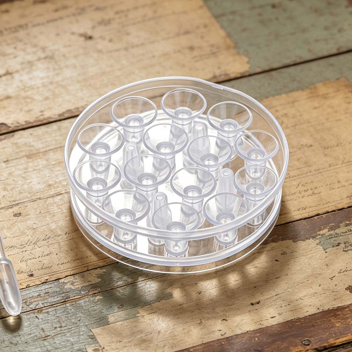 14‑Hole Capsule Filling Tray (Size 3-4-5)