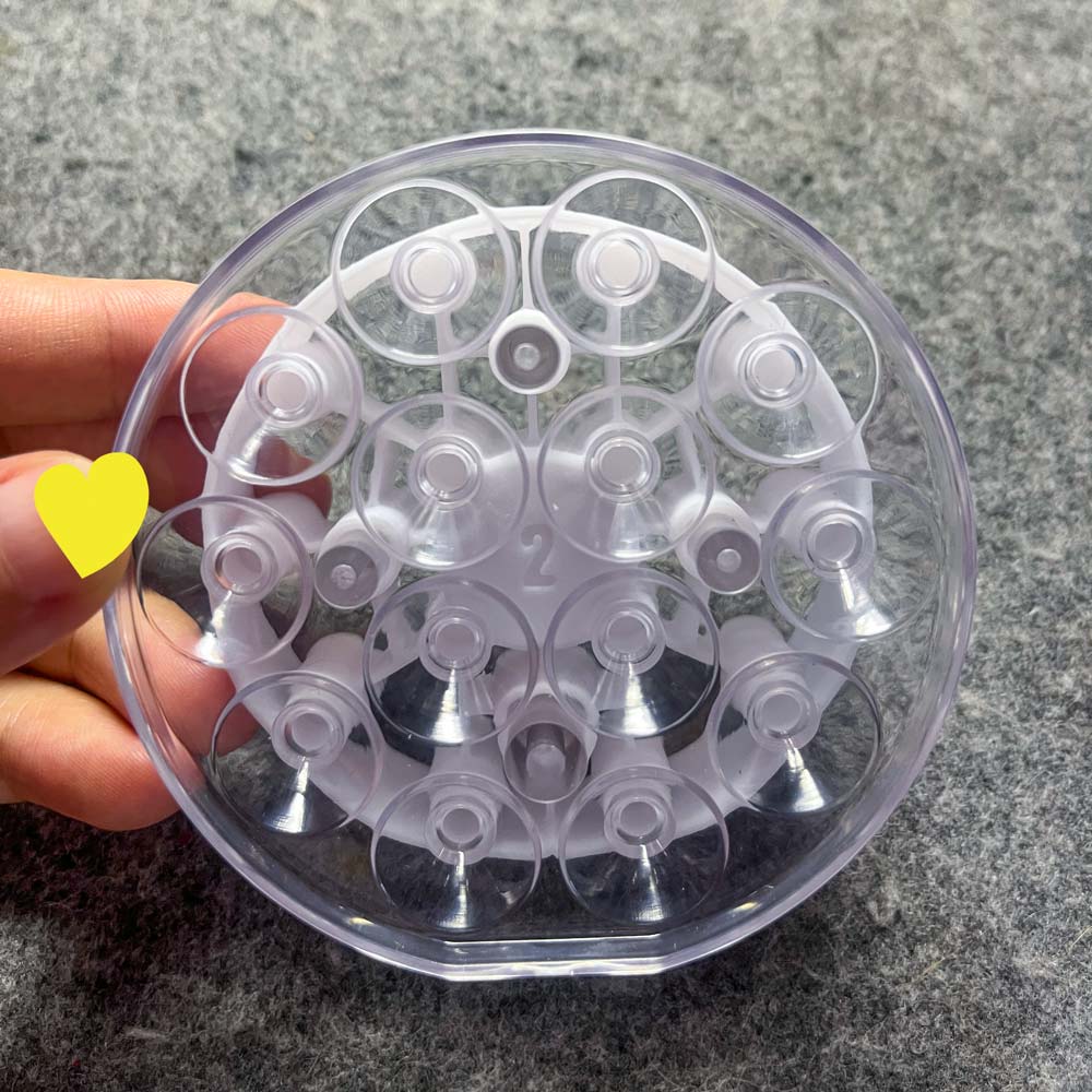 step by step how to use manual capsule tray for size 4 capsules