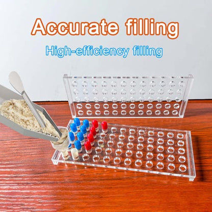 how to fill empty capsules