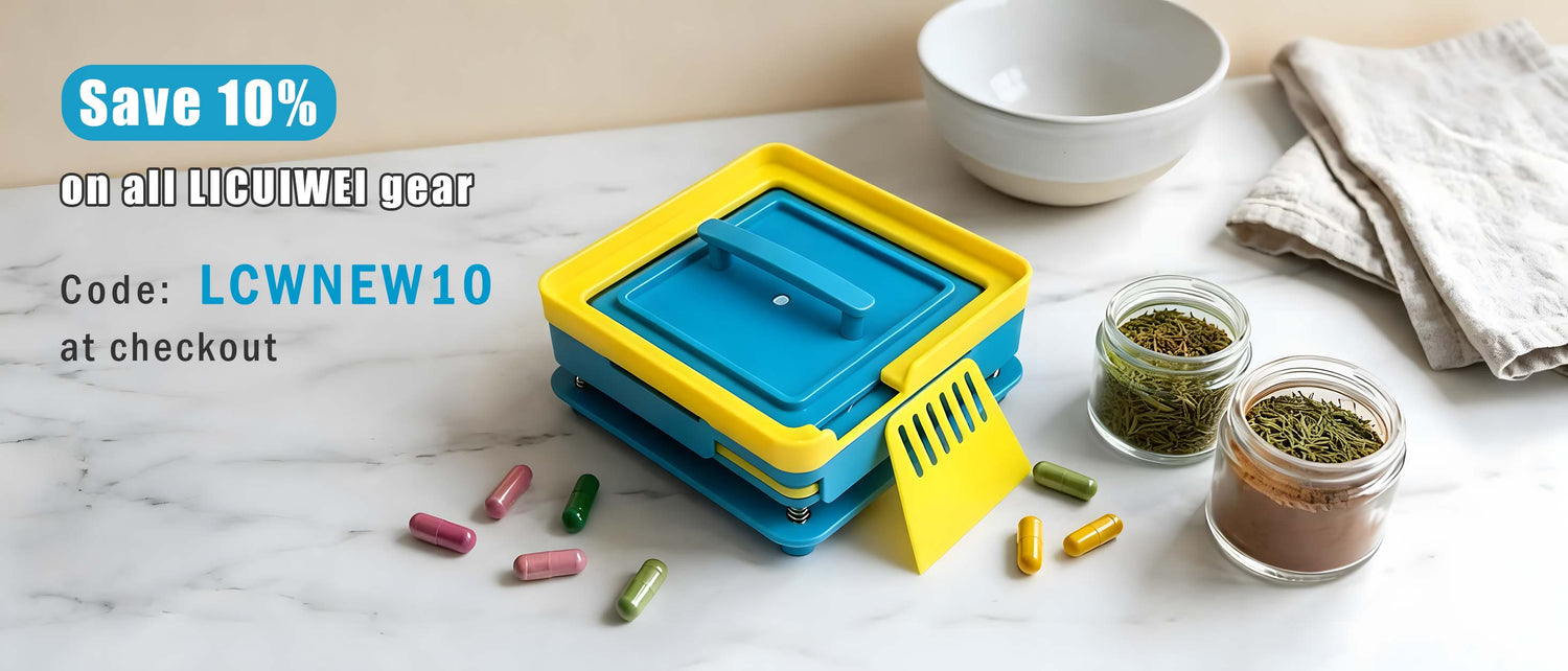 Capsule filling machine - lightweight and portable