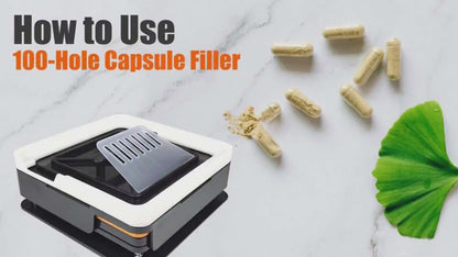 100 capsule filling machine