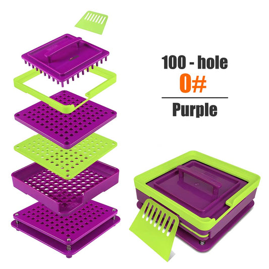 size 0 capsule filler machine purple